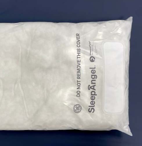 TS3686 Sleep Angel Transparent Cover Pillow 46 x 71cms SleepAngel TS3686 Sleep Angel Transparent Cover Pillow 46 x 71cms SleepAngel